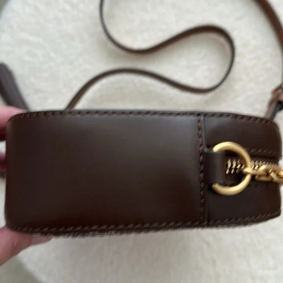 Tory Burch McGraw woven plaid camera bag - Picture 5 of 12